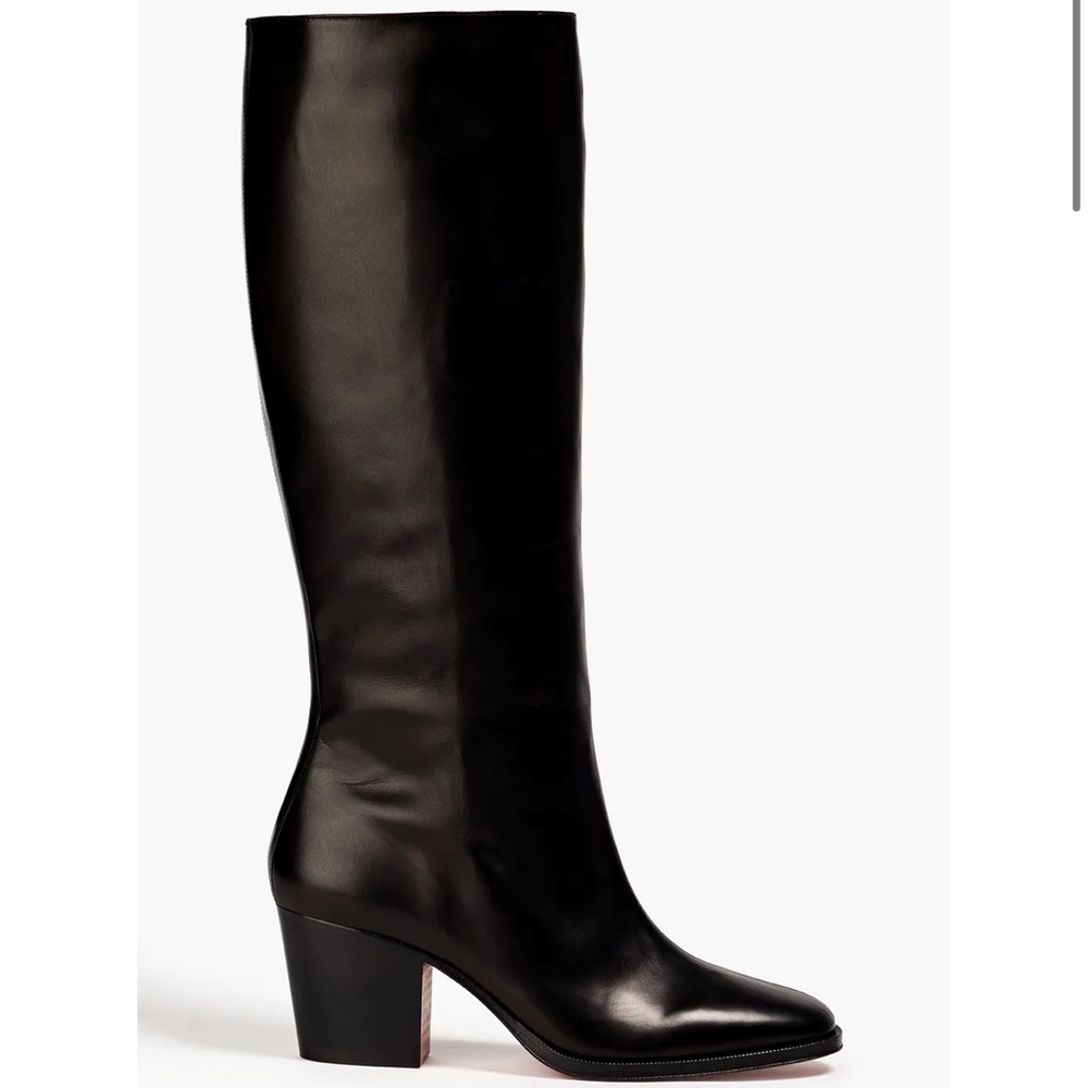 PAUL SMITH JOHNETTE LEATHER KNEE BOOTS